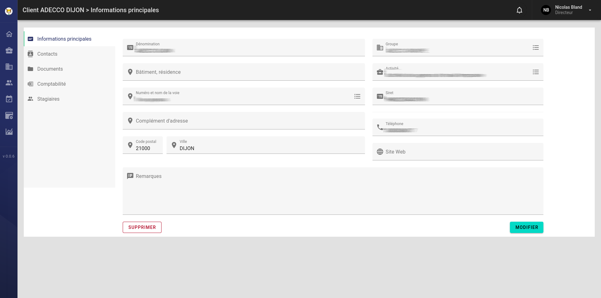 Interface Groupe Forces 1