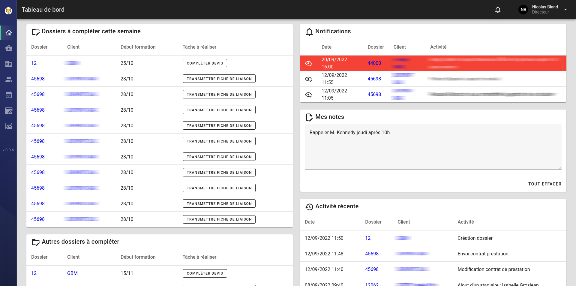 Interface Groupe Forces 4